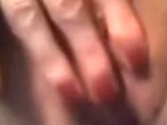 Amateur female masturbation video of my wet slit
