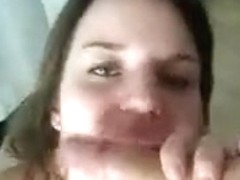 Incredible Amateur movie with POV, Blowjob scenes