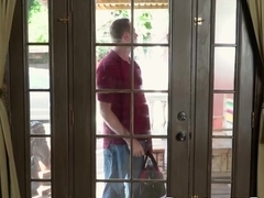 Hot ass teen Charlotte Cross getting dads friend big dick