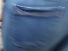 Ass in winter morning