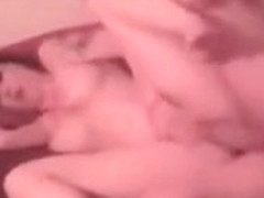 Hot body brunette chick getting pussy