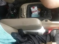 Busy mid day parkinglot masterbation