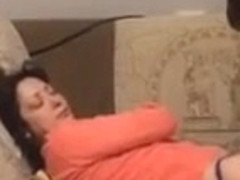 Hungover girl gets her tits grabbed