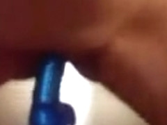 blue dildo