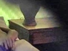 Spying my girlfriend fingering her pussy