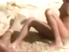 Playtime on lesbian beach