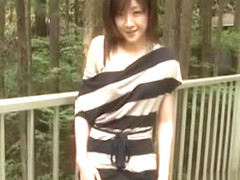 Nasty Asian Girl Enjoys Dp Outdoors