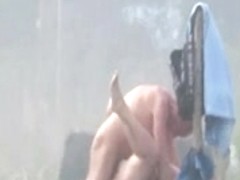 Mature bitch on the beach