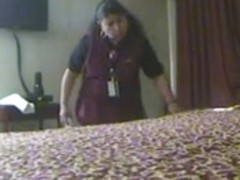 Hotel maid discovers fake pussy fleshlight hidden cam part 2