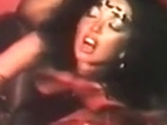 Vintage Hairy Lesbian Dildo Show!