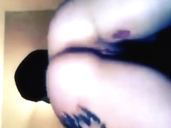 Tattoo bbw home alone