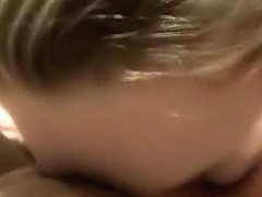 Pair mounts and blows each other