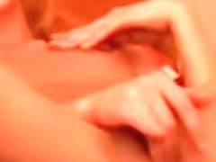 Sexy blonde masturbates rough on free amateur webcam