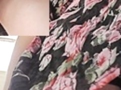 Hawt upskirt clip full of flowers