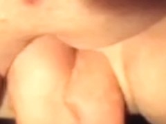 Fisting obscene bald obese cum-hole of my large delightsome woman amateur wife