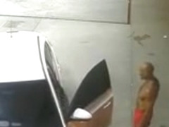 Hot guy sucking a dick at the gas station