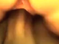 Chubby chick boy rides and c...