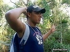 Latino Gays Getting It On Outdoors