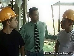 Cute latin gay smoking cock