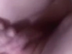 Sexy Brunette Dancing Striptease