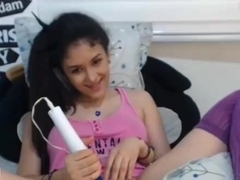 college girl loves her vibe