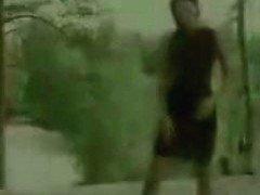 Masha Ryabushkina in the forest