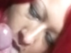 redhair blowjob
