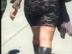 Juicy Ass Booty In A Skirt