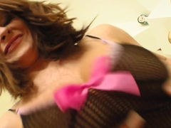 Big boobed Michelle gets her tits fucked gonzo style on Prime Cups