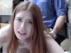 Redhead Gets Fucked Hard In Honor To St Patricks Day