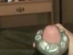 Flesh light big cumshot solo slo mo