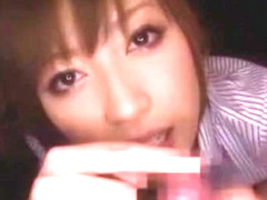 Incredible Japanese chick Kaori Sakura in Crazy Fingering, Swallow/Gokkun JAV scene