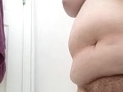 bbw with hairy pussy and big titts.