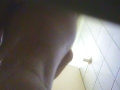 Sexy amateur showering body and dressing up on voyeur cam