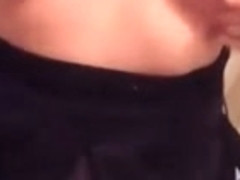 un poco borracha despues de fiesta