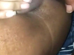 Big ass ebony oiled up and fucked good