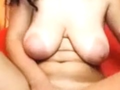Amatuer big tits video with me rubbing my fanni