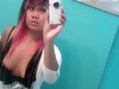 Amateur College Babe Caught Masturbating Pussy