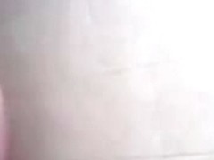 Undressed in the shower