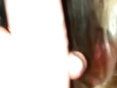 Dirty girl does a super fine blowjob