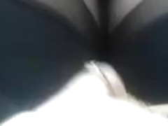 Playing with myself on the drive home, willing for a worthwhile fucking