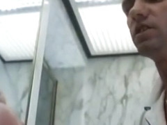 Asian Maid Swallows a Little Late