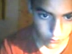 Spanish cute boy round tight ass on doggy nice cock on cam