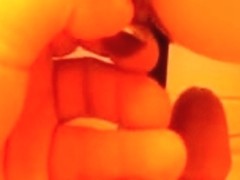 In Fotze und Arsch mit Schwanz und Dildo