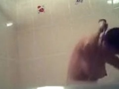 hiddencam in shower room part 3