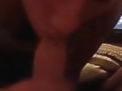 She opens her mouth for it