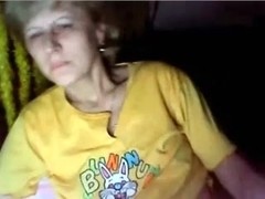 having fun with a woman  of 40 yrs old  on chatroulette