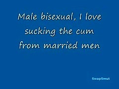 male bi-sexual i love engulfing jizz from married chaps