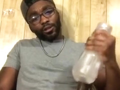 Quick BBC Fleshlight Fucking