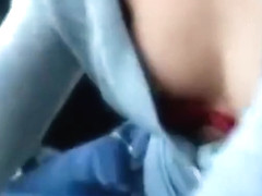 Blonde girl sucks, licks, and plays with cock insi...